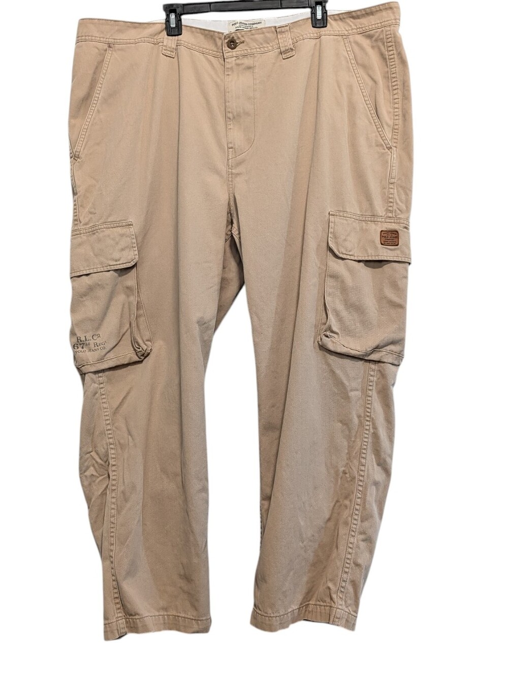 Polo Jeans Company Mens Size 44 Military Trousers Y2K Cargo Tactical Outdoor